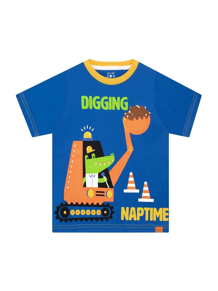 Летняя короткая пижама Harry Bear Digger - Image 2 of 6