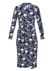 Gina Bacconi Blue Linda Jersey Wrap Dress - Image 5 of 5