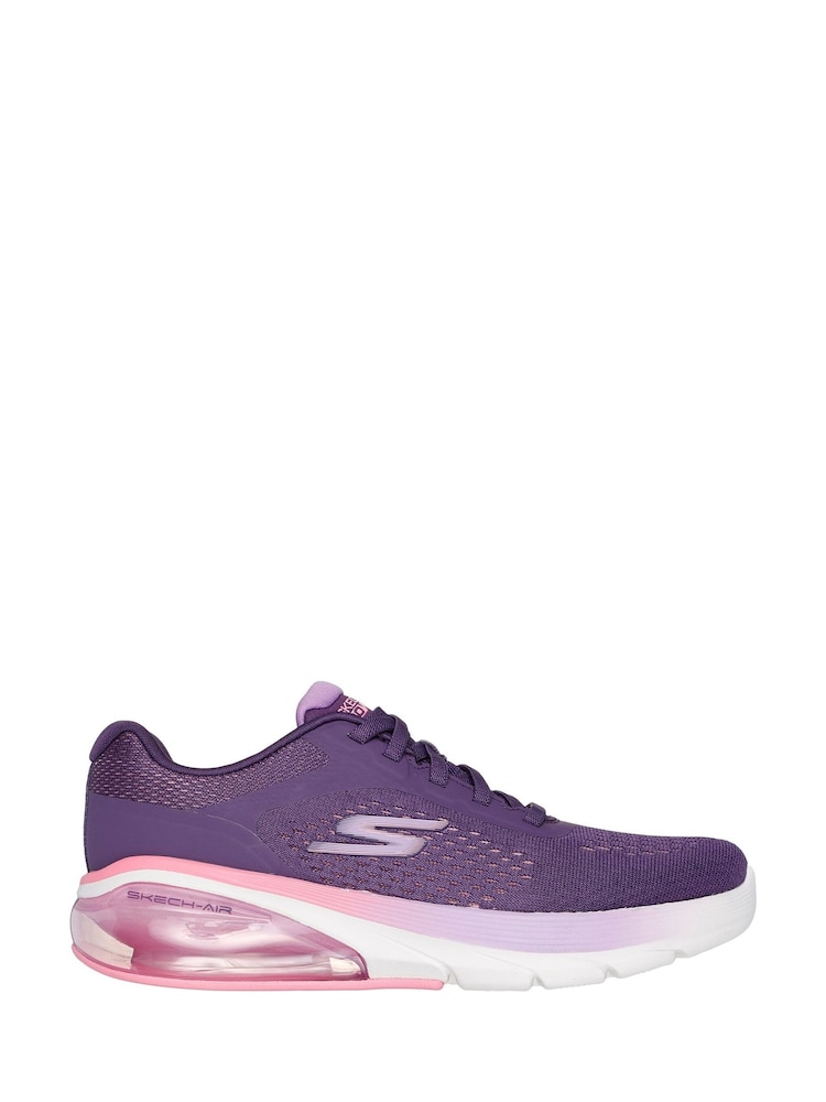 Skechers Purple Go Walk Air 3.0 Trainers - Image 2 of 3