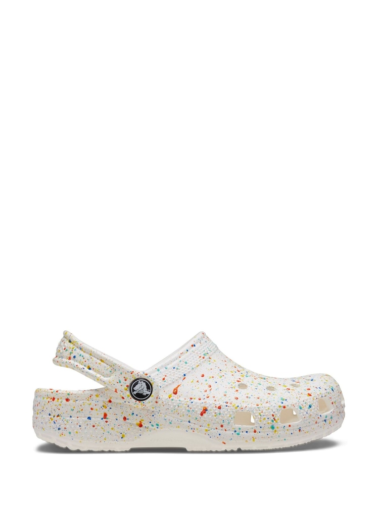 Crocs Paint Splatter Classic Clogs - Image 1 of 5