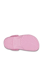 Crocs Pink Glitter Kids Classic Clogs - Image 5 of 5