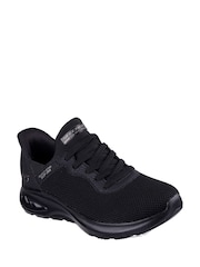 Skechers Black BOBS Sport Unity Slip In Trainers - Image 2 of 3