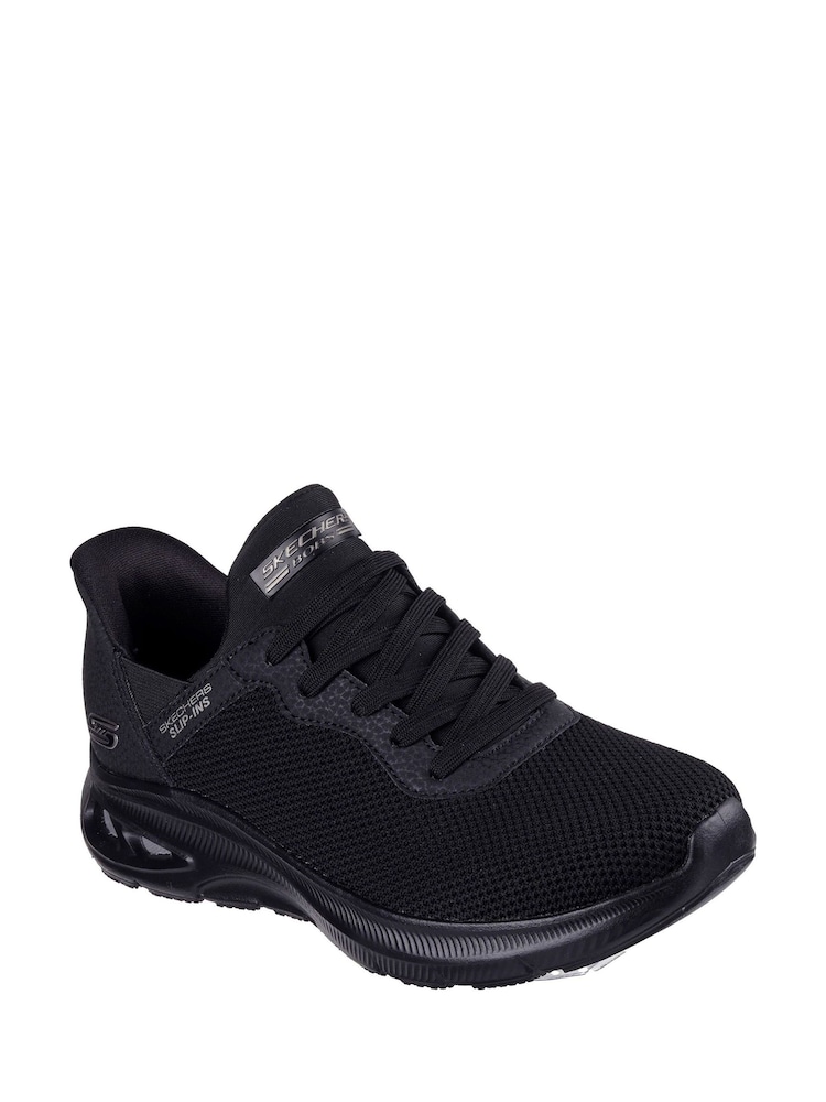 Skechers Black BOBS Sport Unity Slip In Trainers - Image 2 of 3