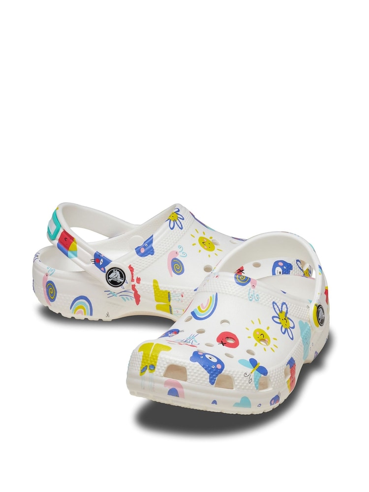 Crocs Graphic Kids Classic Clogs - Image 1 of 1