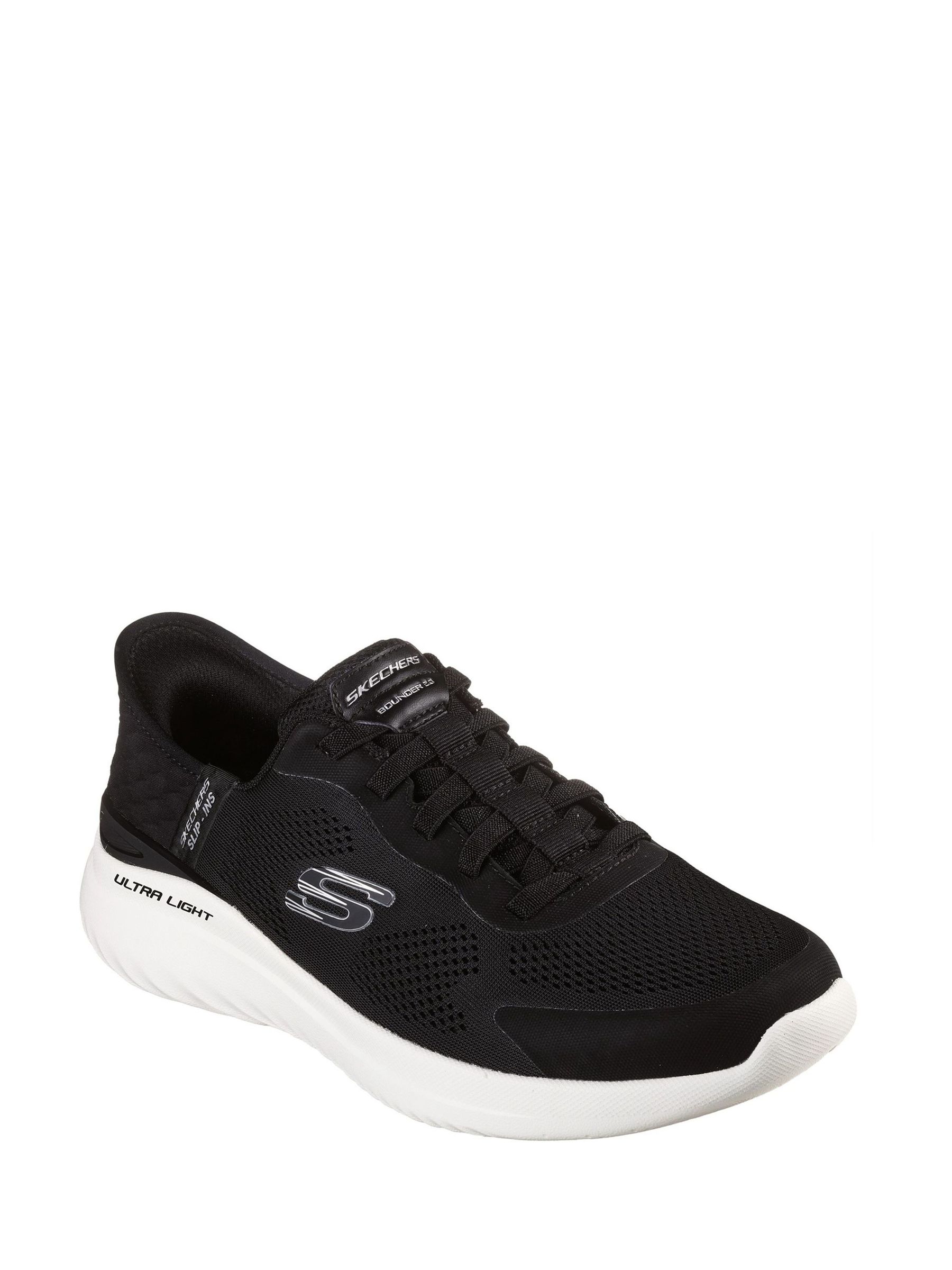 Buy Skechers Black Bounder 2.0 Emerged Slip In Trainers from Next
