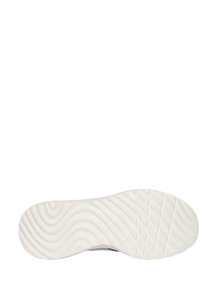 Skechers Grey Bobs Squad Chaos Your Moment Slip In Trainers - Image 5 of 5