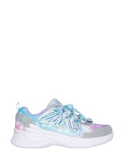 Skechers Silver Dream Racer Wing Brites Shoes - Image 1 of 3