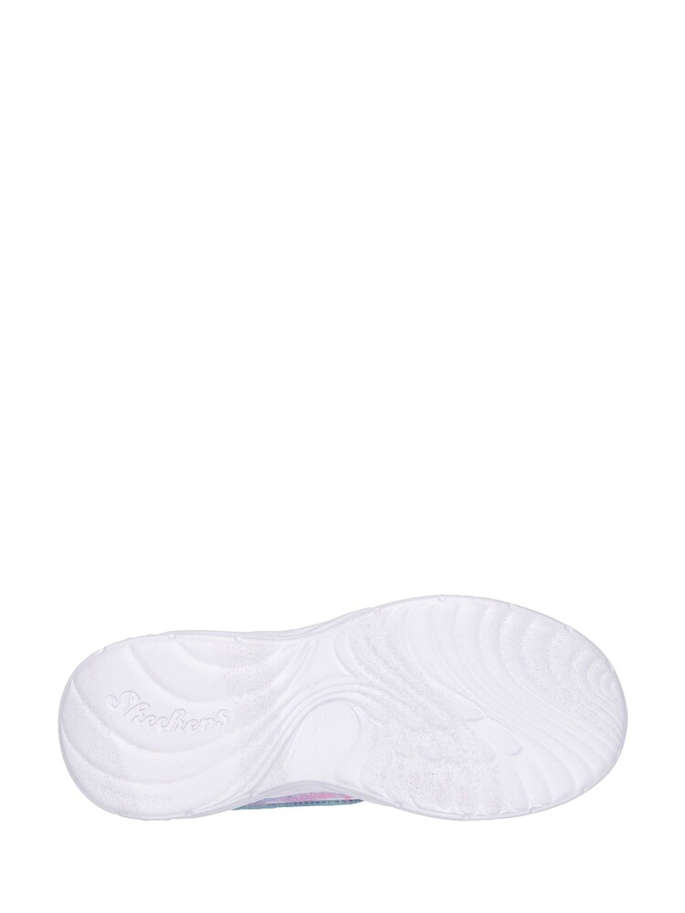 Skechers Silver Dream Racer Wing Brites Shoes - Image 3 of 3