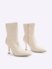 River Island Stiefel aus Kunstleder mit Absatz - Bild 2 von 4