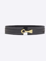 River Island Black Clip Detailed Belt - Image 1 of 2