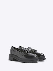 River Island Black Chunky Loafers - Image 3 of 4