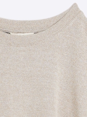 River Island – T-Shirt aus metallisierter Häkelfaser, Curve - Bild 4 von 4