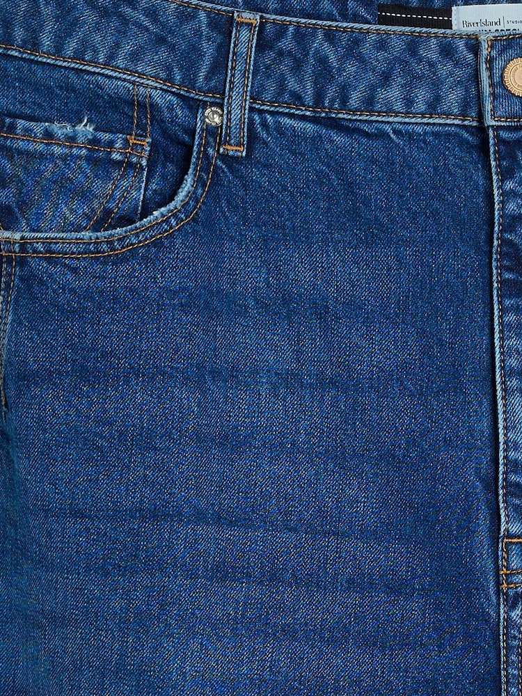 Джинсы River Island Mom Curve High Rise Bum Sculpt 100% хлопок - Image 4 of 4