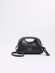 River Island Black Heatseal Frame Clutch - Image 1 of 4
