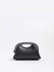 River Island Black Heatseal Frame Clutch - Image 2 of 4