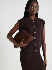 River Island Button Up Pletena pletena jopa - Slika 4 iz 6