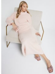 River Island Pink Crew Neck Knit Jumper - Image 2 of 4
