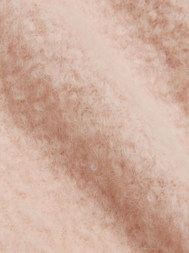 River Island Pink Crew Neck Knit Jumper - Image 4 of 4