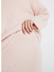 River Island Pink Knitted Maxi Skirt - Image 3 of 4