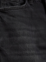 River Island Black Mom Petite High Rise Bum Sculpt 100% Cotton Jeans - Image 6 of 6