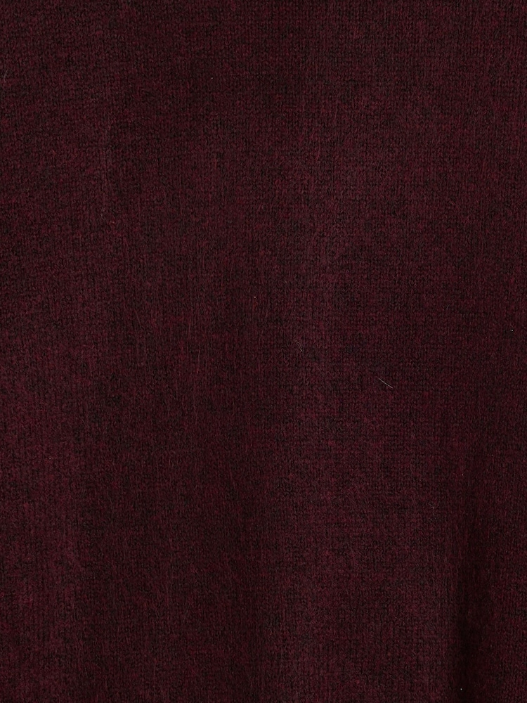 River Island Red Oversized Roll Neck Jumper - Image 4 of 4 River Island Red Oversized Roll Neck Jumper - Image 4 of 4