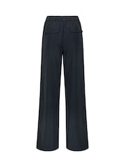Blau - Long Tall Sally Pleated Wide Leg Trousers - Bild 6 von 6