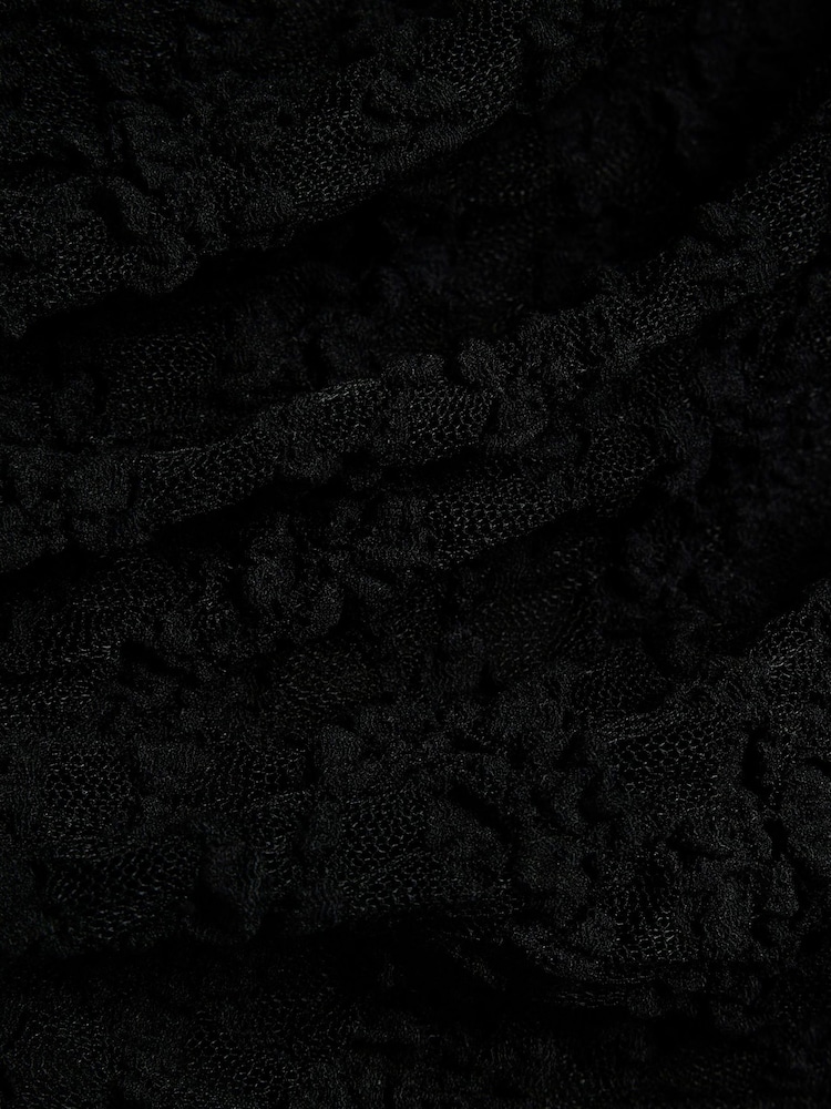 River Island Black Drape Top - Image 4 of 4