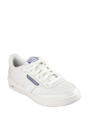 Skechers White Arch Fit Classic Trainers - Image 2 of 3