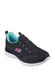Skechers Black Summits Trainers - Image 2 of 3