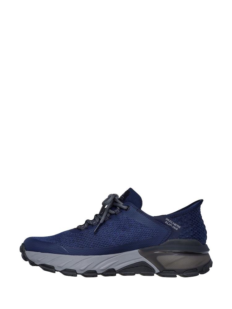 Azul - Zapatillas de senderismo Max Protect Assembly de Skechers - Imagen 2 de 5