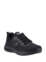 Skechers Black Womens Bountiful Quick Path Trainers - Image 2 of 4