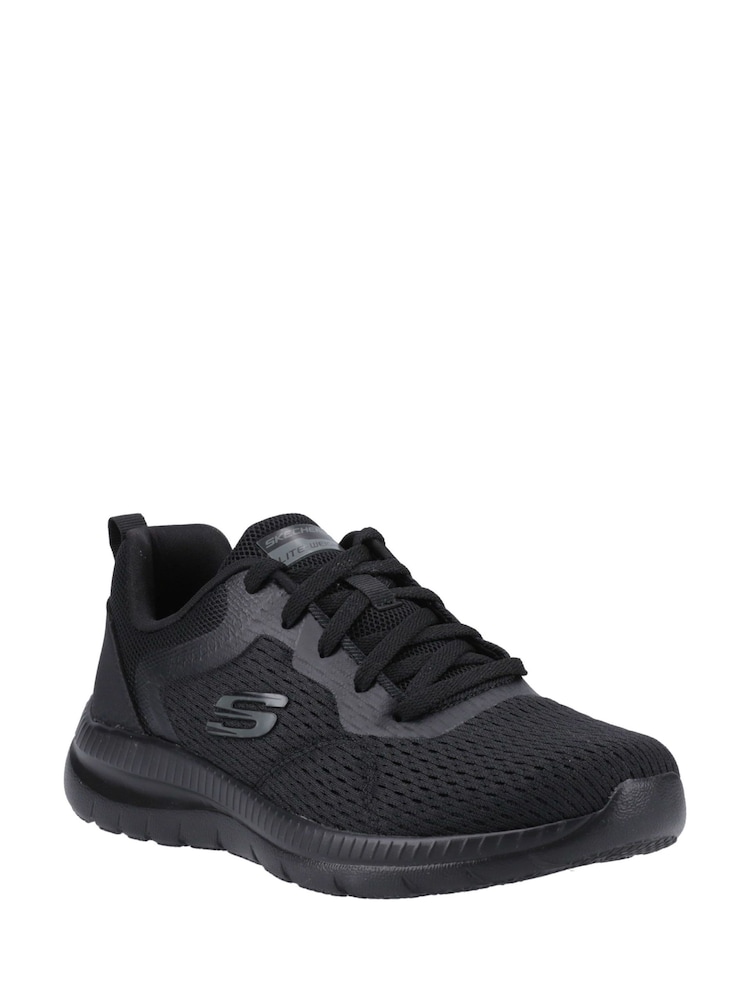 Negro - Skechers Womens Bountiful Quick Path Trainers - Imagen 2 de 4 Negro - Skechers Womens Bountiful Quick Path Trainers - Imagen 2 de 4