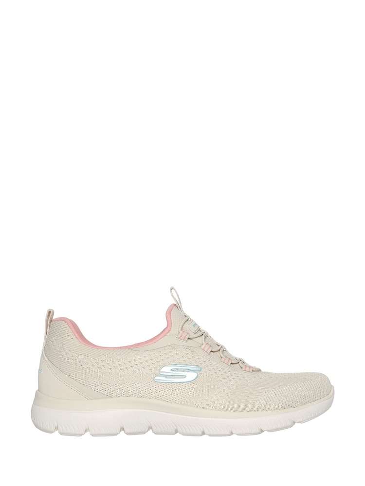 Skechers Cream Summits Trainers - Image 1 of 3