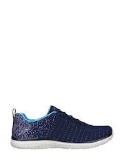 Skechers Blue Womens Virtue Trainers - Image 1 of 3