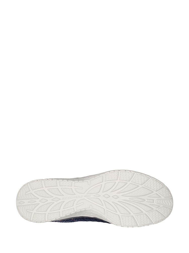 Skechers Blue Womens Virtue Trainers - Image 3 of 3