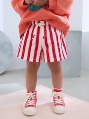 Orange Fruit Character Long Sleeve 100% Cotton Sweatshirt And Shorts Set (3mths-7yrs) - Image 2 of 8