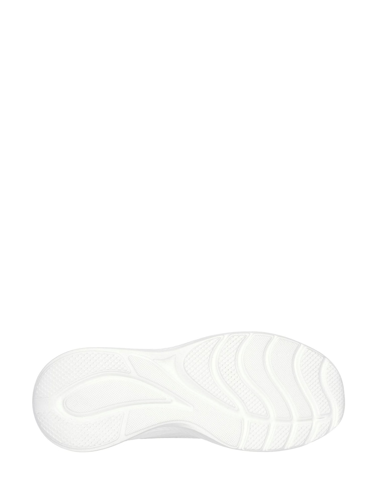 Blanco - Skechers Bobs Squad Waves Still Wading Trainers - Imagen 3 de 3 Blanco - Skechers Bobs Squad Waves Still Wading Trainers - Imagen 3 de 3