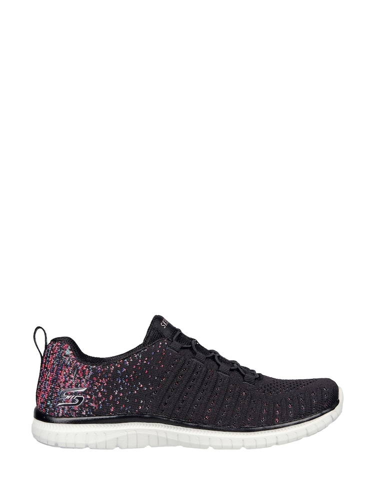 Negro - Skechers Womens Virtue Trainers - Imagen 1 de 3