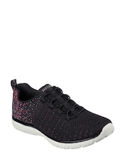 Negro - Skechers Womens Virtue Trainers - Imagen 2 de 3