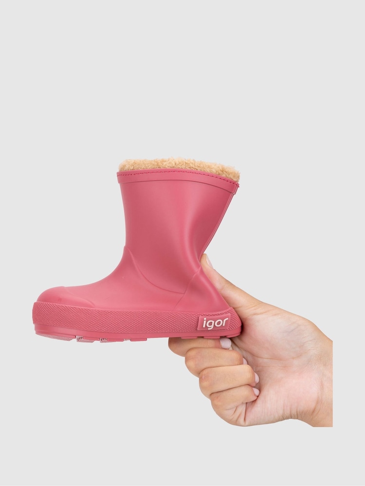 Igor Yogi Faux Fur Warm Lined Wellies - Image 4 of 6