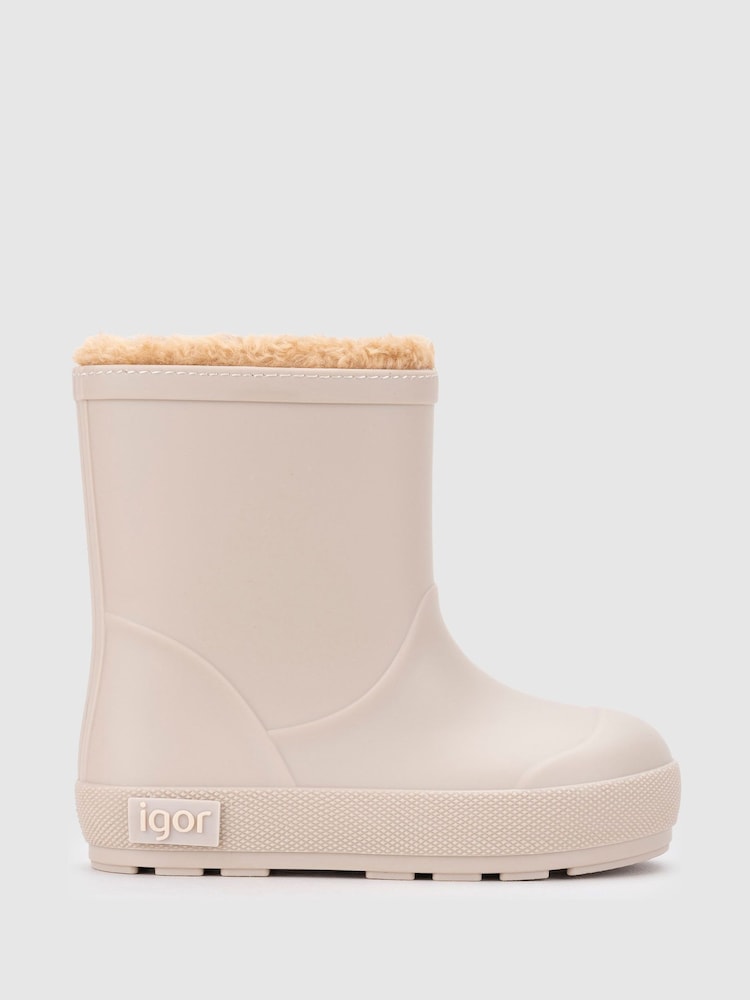 Igor Yogi Faux Fur Warm Lined Wellies - Image 6 of 6