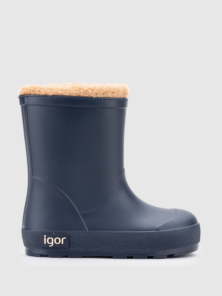 Igor Yogi Faux Fur Warm Lined Wellies - Image 6 of 6