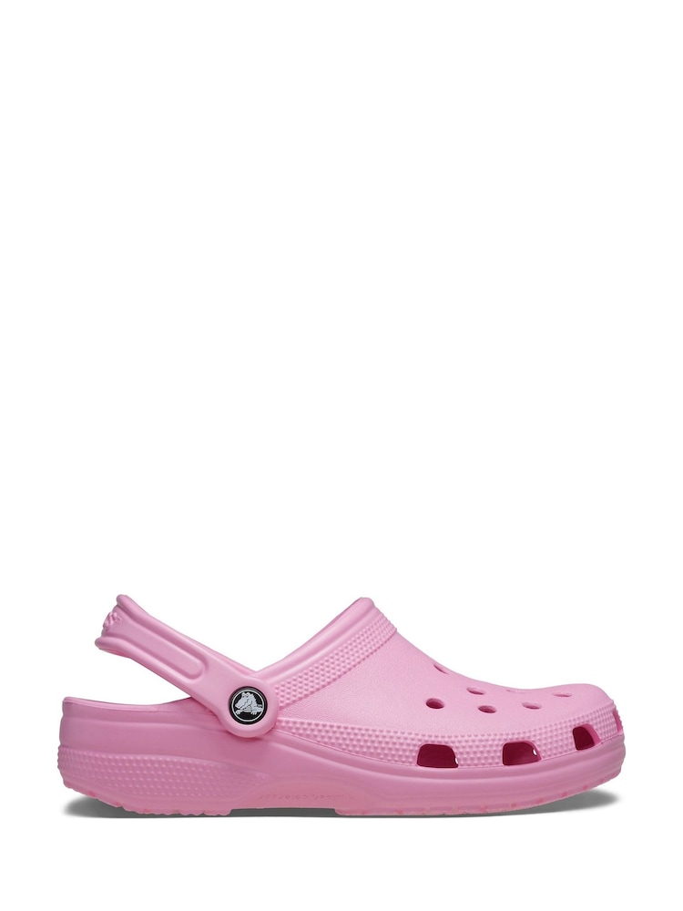 Crocs Pale Pink Classic Clogs - Image 2 of 5