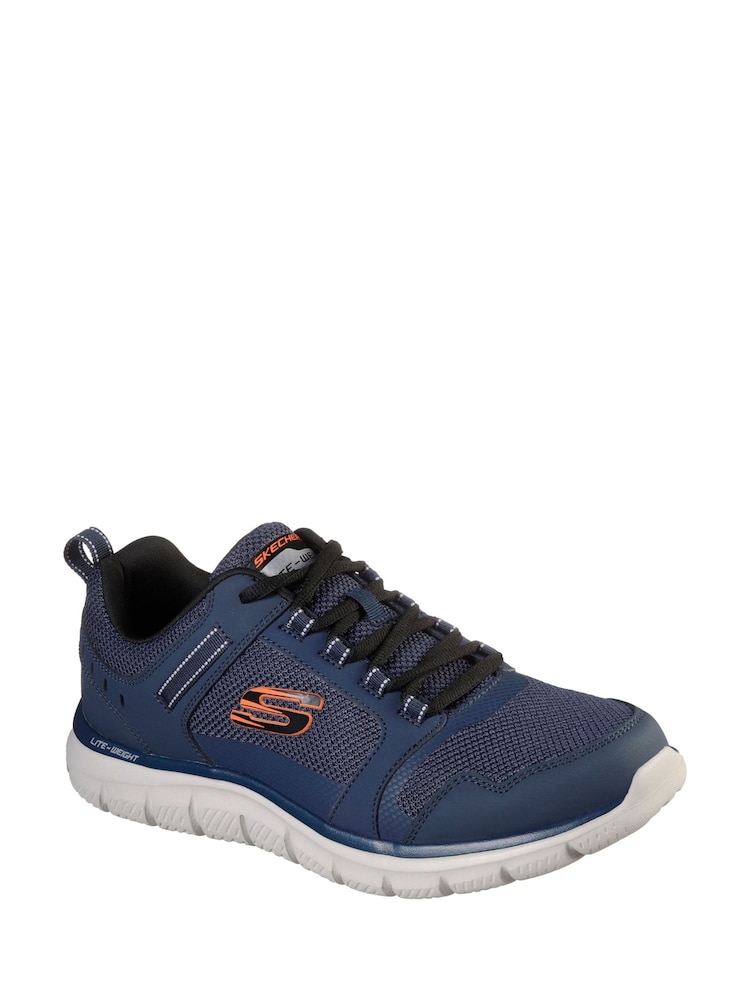 Skechers Blue Track Knockhill Shoes - Image 2 of 3