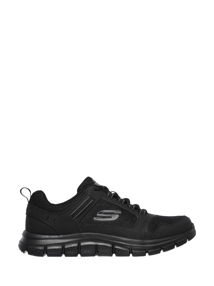 Skechers Black Track Knockhill Shoes - Image 1 of 3