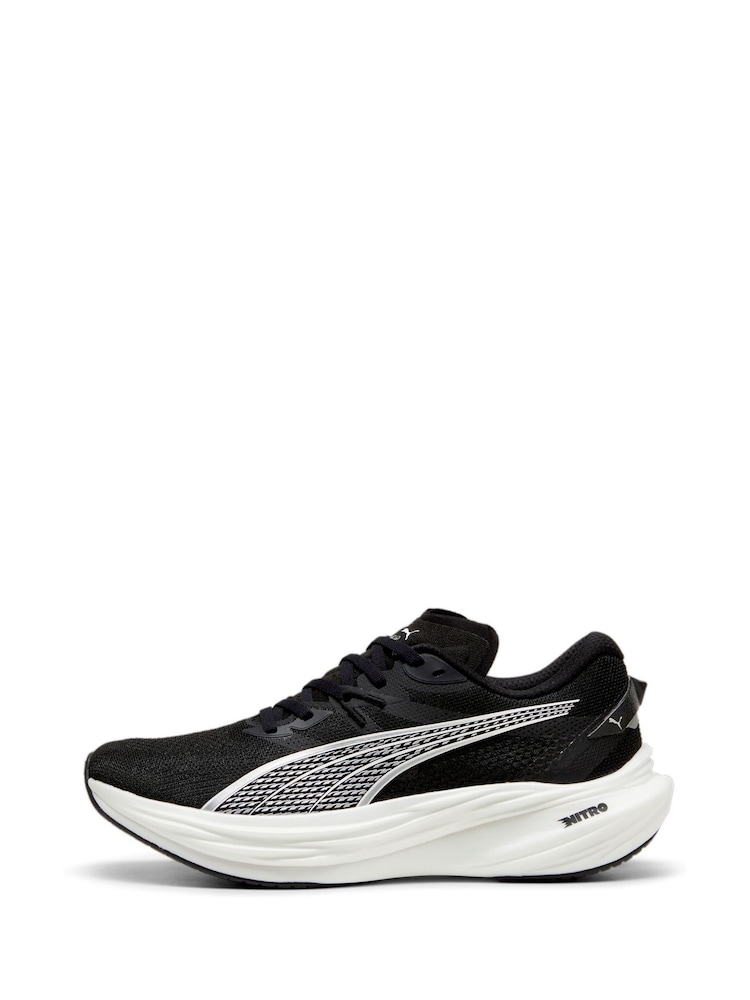 Puma Black chrome Mens Deviate NITRO™ 3 Running Shoes - Image 1 of 4