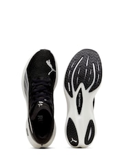 Puma Black chrome Mens Deviate NITRO™ 3 Running Shoes - Image 3 of 4