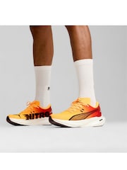 Puma Orange Mens Deviate NITRO™ 3 Running Shoes - Image 1 of 6