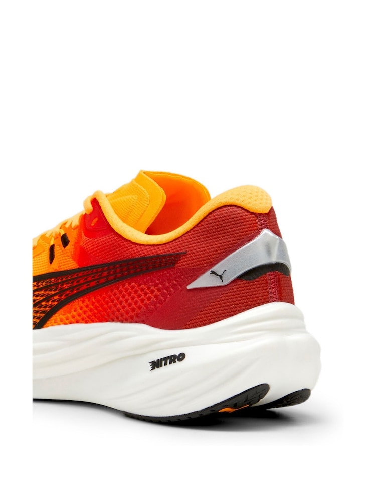 Puma Orange Mens Deviate NITRO™ 3 Running Shoes - Image 6 of 6