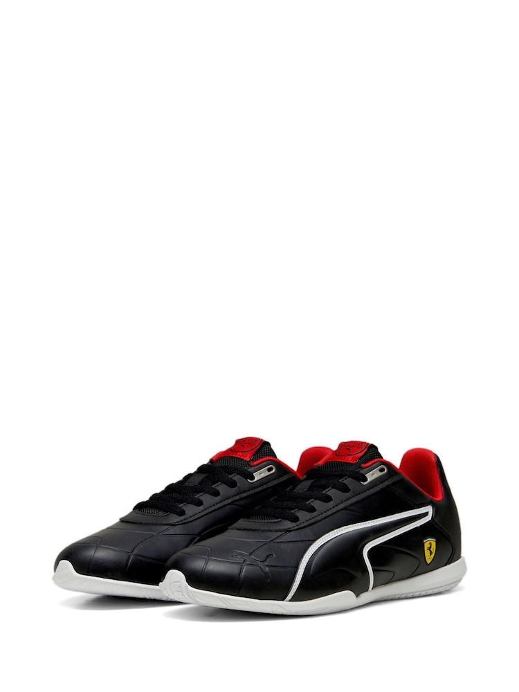 Puma Black Mens Scuderia Ferrari Tune Cat Driving Shoes - Image 4 of 6